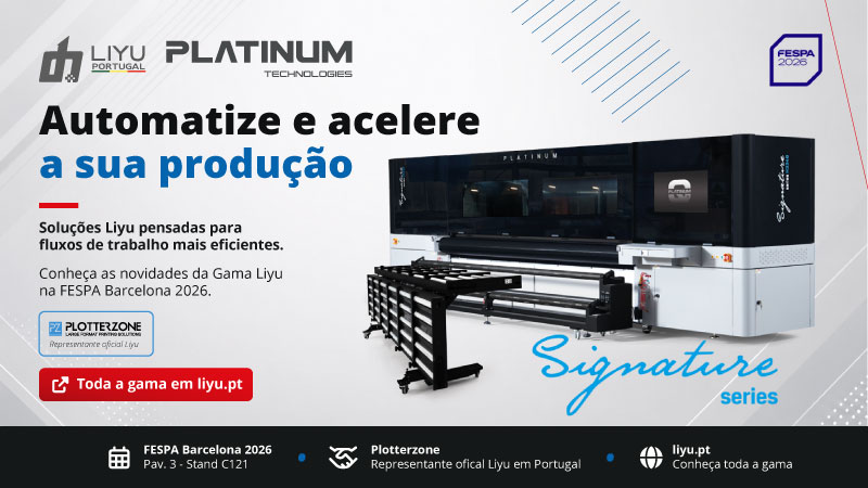 A Liyu Série Signature vai ser revelada na FESPA Barcelona 2026