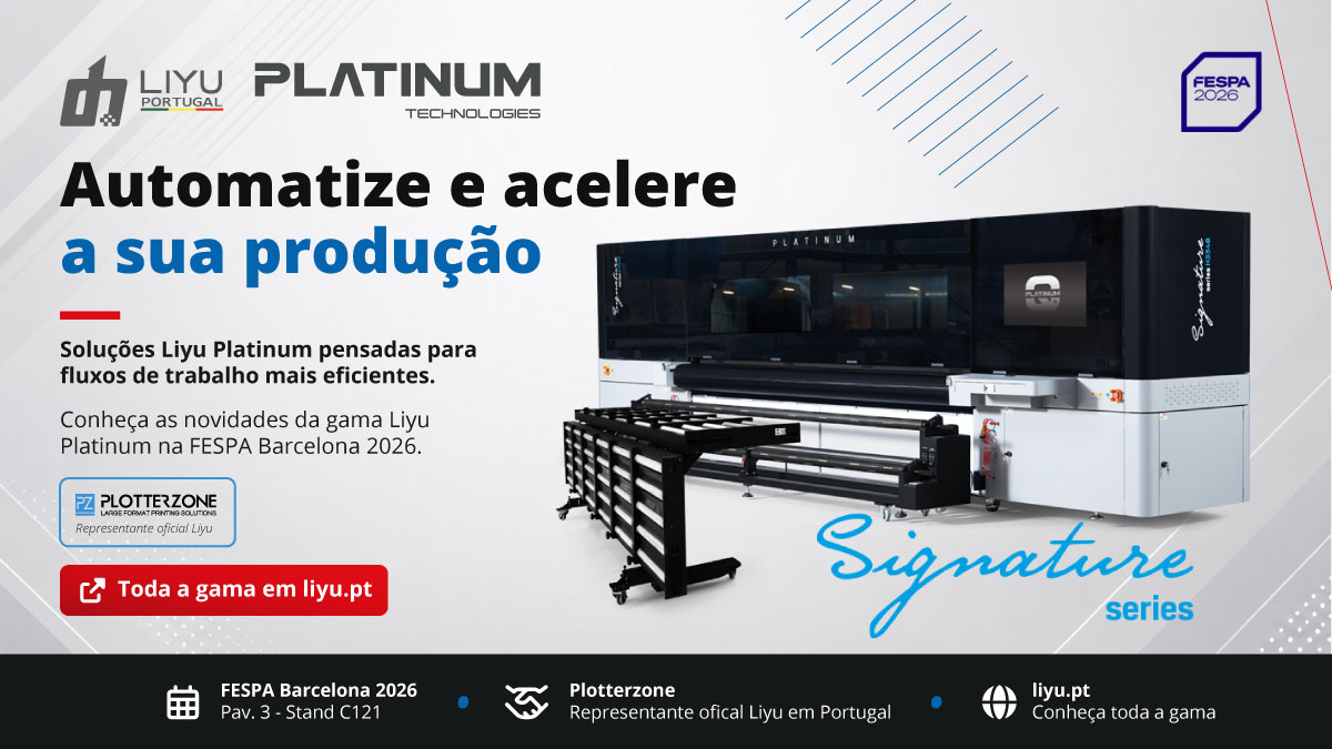 A Liyu Platinum Série Signature vai ser revelada na FESPA Barcelona 2026